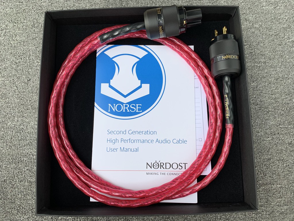 Dây nguồn Nordost Heimdall 2 (2m) HÀNG CHÍNH HÃNG NEW 100%