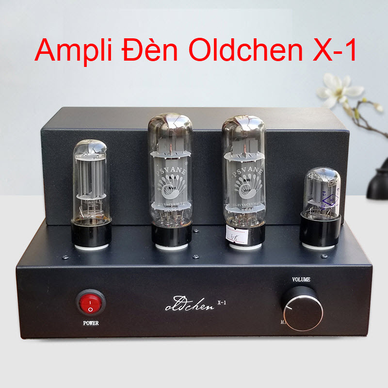 Ampli đèn EL34 X-1 hãng Oldchen công suất 8w/1 kênh chất âm mềm mại - chi tiết AnZ