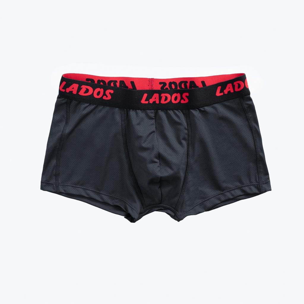 Combo 3 Quần lót boxer vải lưới co giãn thoáng mát LADOS - 4117 form chuẩn, thấm hút