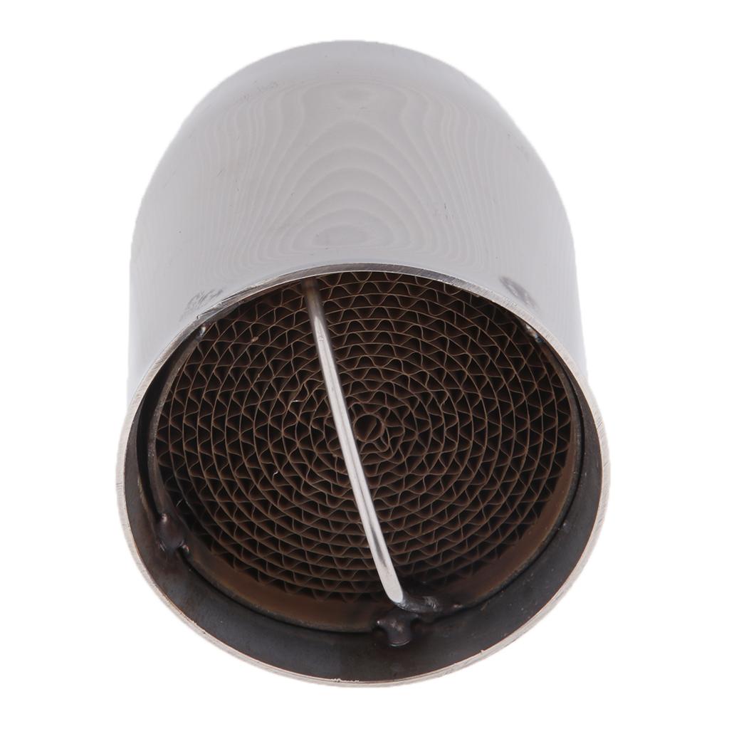 60 Mm Đa Năng Xe Máy Ống Thoát Khí Có Thể DB Sát Thủ Ống Hãm Thanh Nhét Vách Ngăn