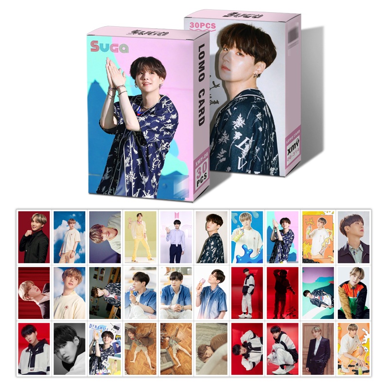 Bộ lomo card SUGA BTS