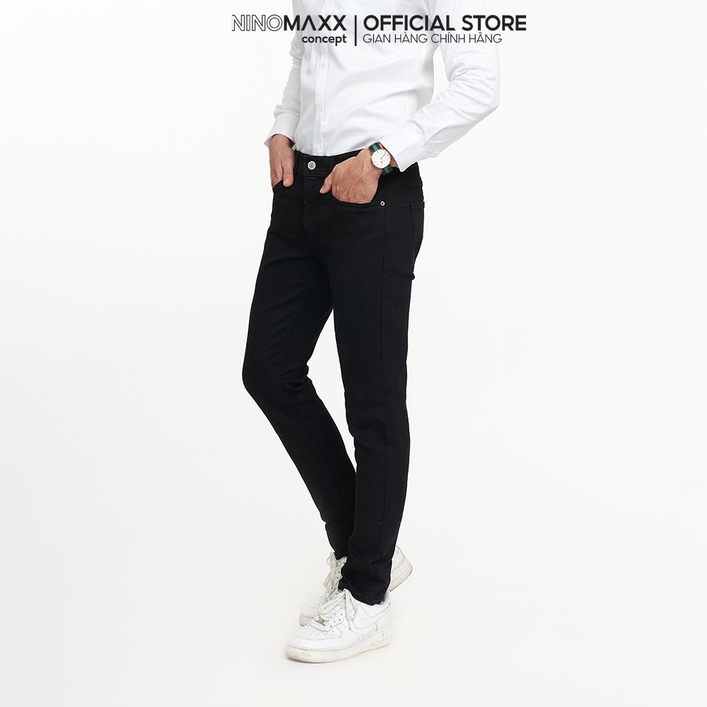 NINOMAXX Quần jean nam Basic form slim fit 2208060