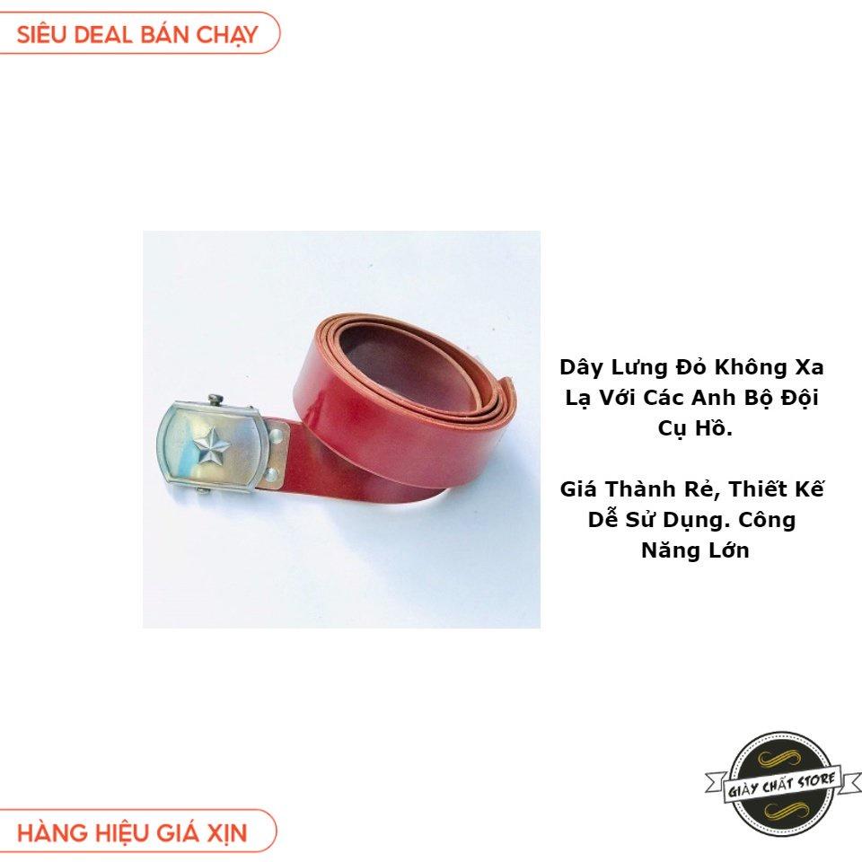 Dây Lưng Dây nịt nam Đỏ