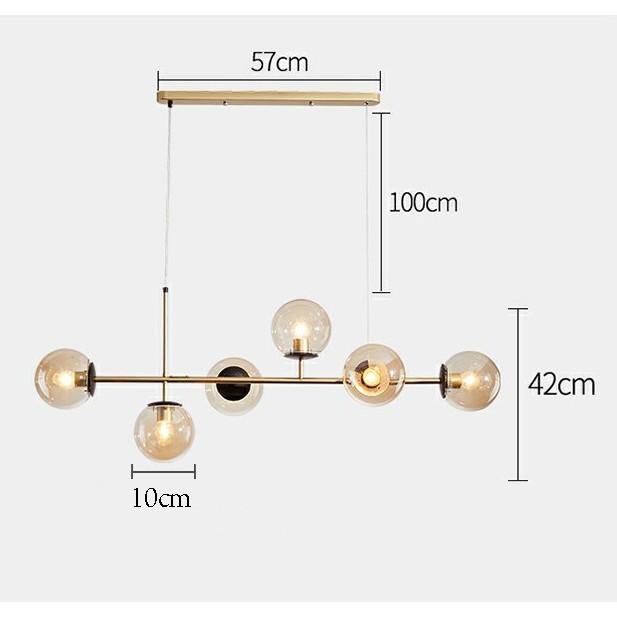 Đèn thả bàn ăn VIDAM trang trí nội thất sang trọng, hiện đại - Tặng bóng LED chuyên dụng.