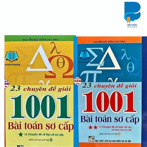 Combo 23 Chuyên Đề Giải 1001 Bài Toán Sơ Cấp - Tập 1 + 2 (Bộ 2 Cuốn) - HA
