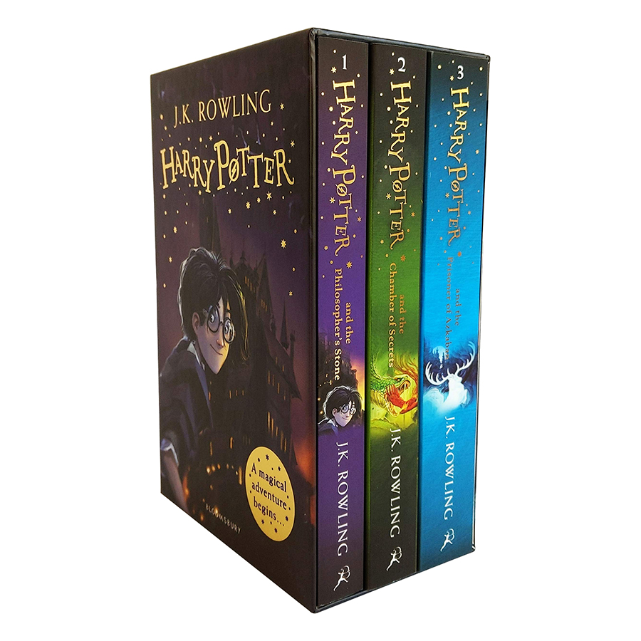 Harry Potter 1-3 Boxset: A Magical Adventure Begins Pb