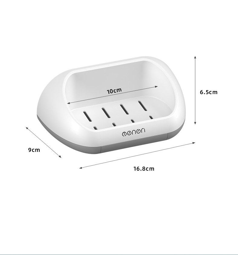 Khay Đựng Xà Bông Dán Tường OENON chất liệu nhựa ABS cao cấp - OE09