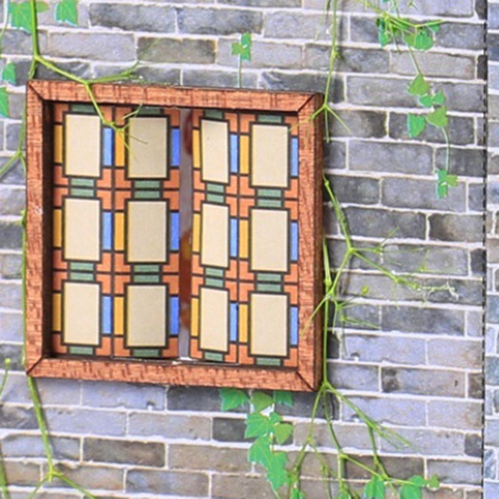 1/24 DIY Miniature Dollhouse Creative Teahouse with Furniture LED Lights Toy