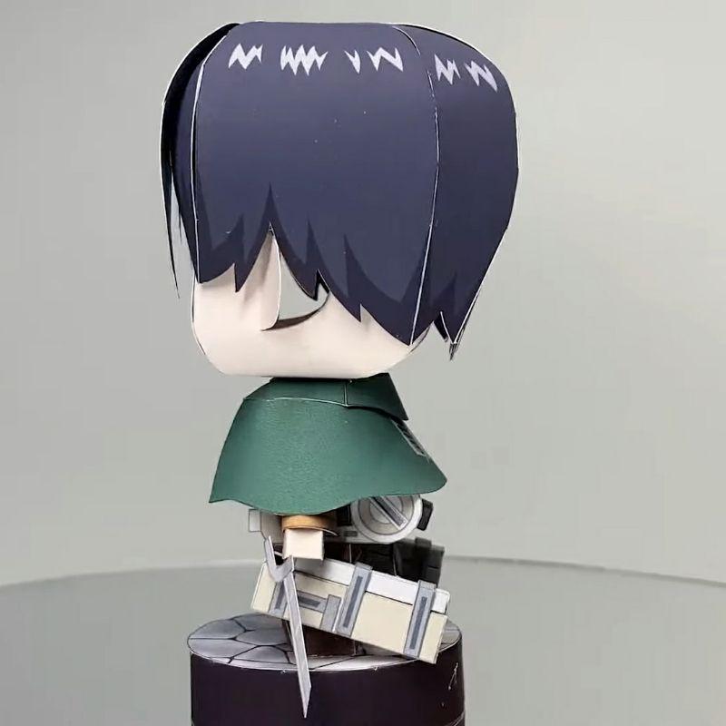 Mô hình giấy anime chibi Eren Yeager