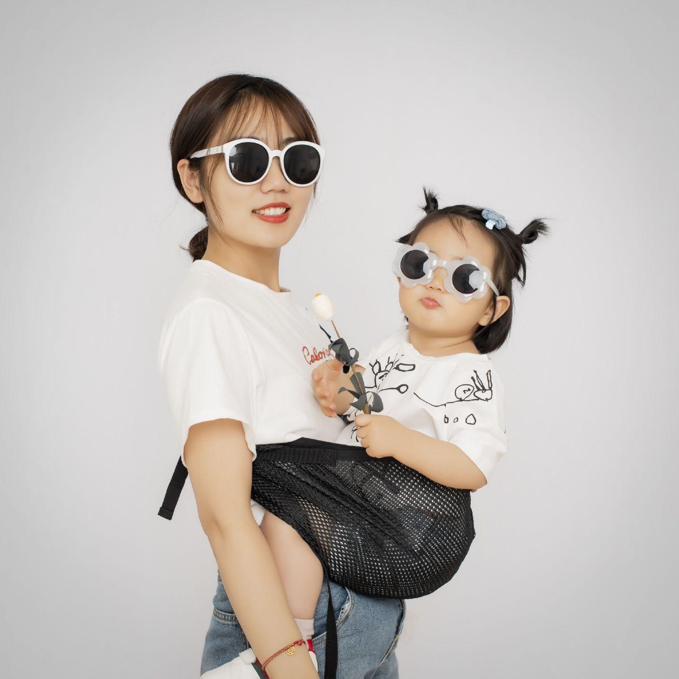 Em Bé Bọc Sling Trẻ Sơ Sinh Bọc Điều Chỉnh Tập Đi Cho Bé Sling Bọc Trước Gói Cho Bé Đeo Vai Đơn Tàu Sân Bay