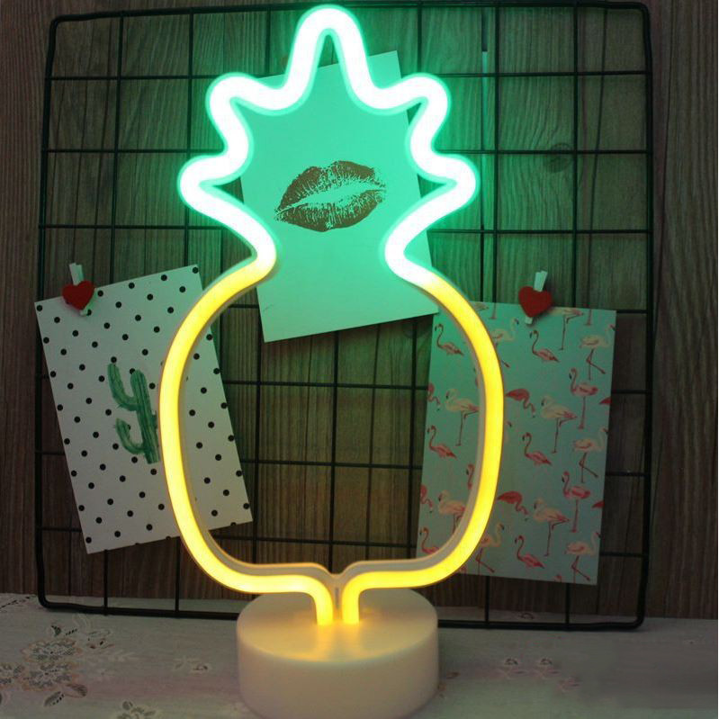 Đèn ngủ Neon Decor Quả Dứa