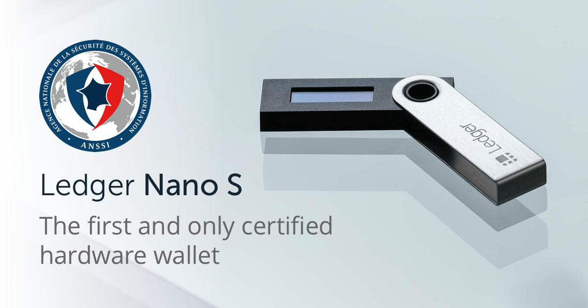 Ví cứng Ledger Nano S - Nhập khẩu Ledger Pháp