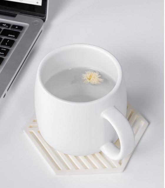 5 Miếng lót nồi silicon chịu nhiệt tốt hình lục giác chống trượt thân thiện với môi trường -giao màu ngẫu nhiên