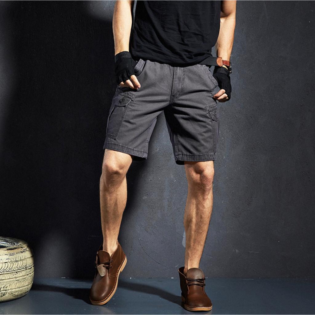 Quần ngắn_short kaki OCGL túi hộp_dã ngoại