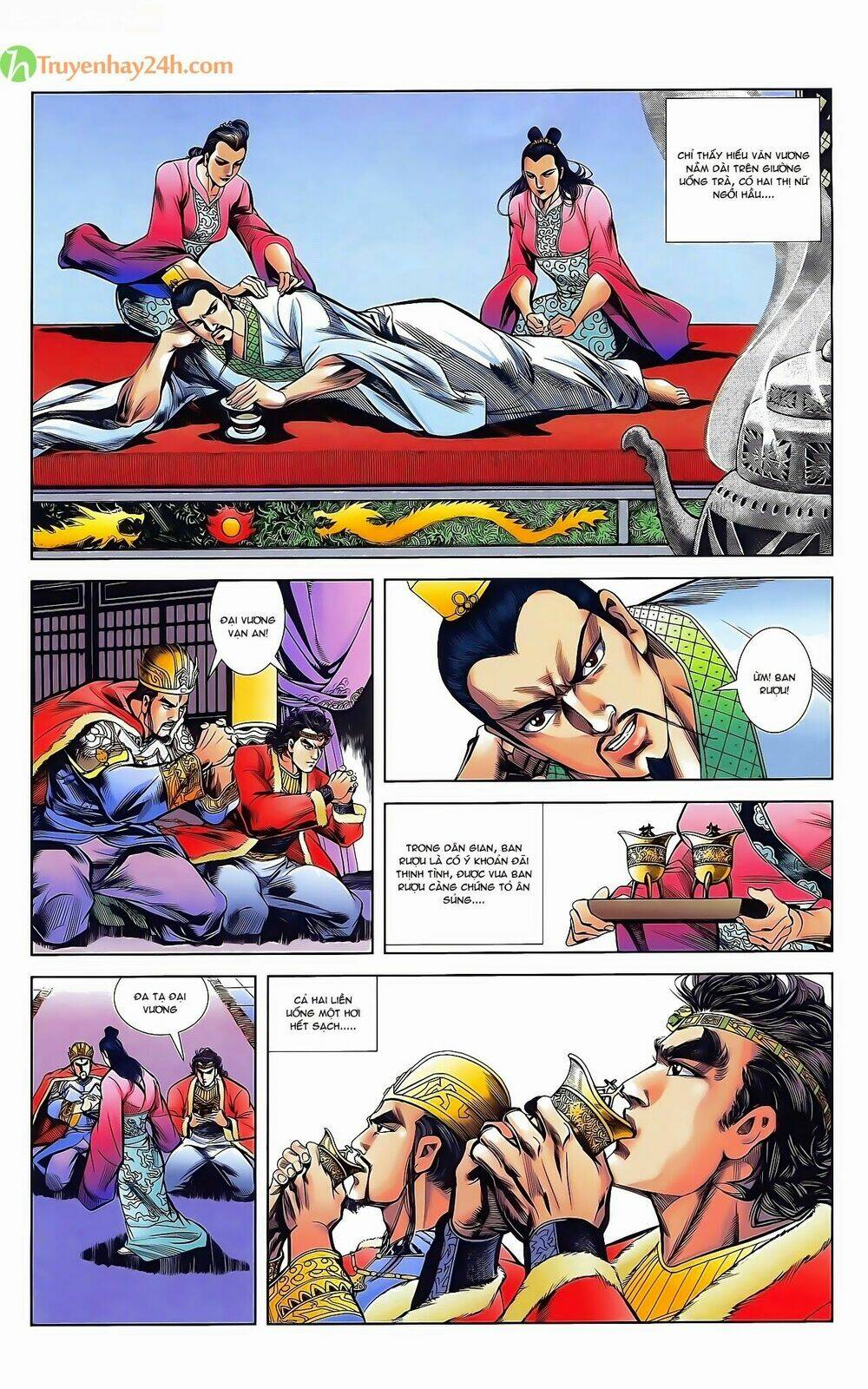 thiên tử truyền kỳ 2 - tần vương doanh chính chapter 40 19