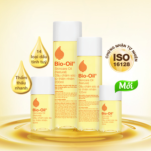 BIO OIL SKINCARE OIL (NATUTAL) 60ml - Dầu chăm sóc da từ thiên nhiên