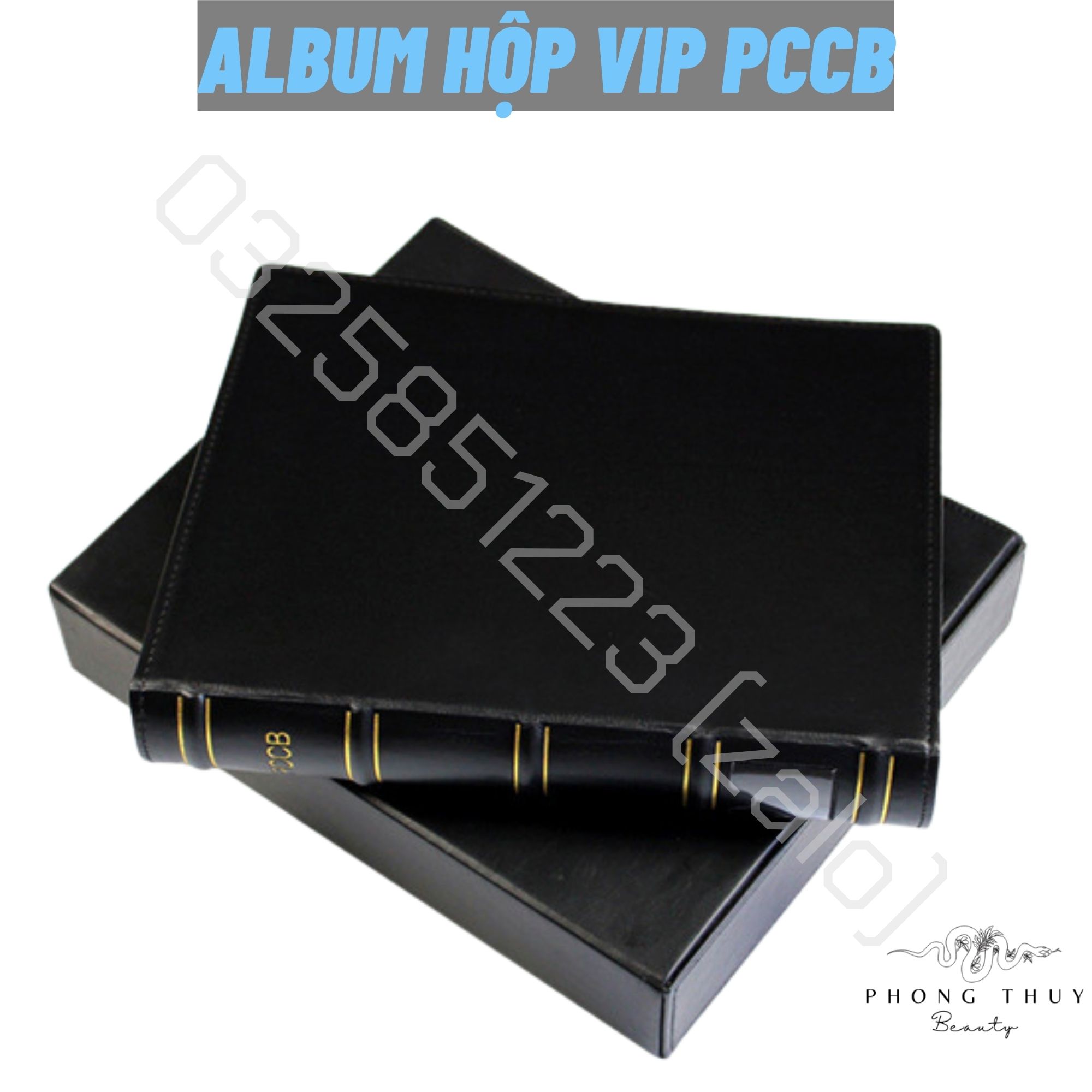 Bìa Album Vip Có Hộp Cao Cấp Chuyên Dụng Chính Hãng Của PCCB Đựng Tiền, Tem - Chưa Kèm Phơi