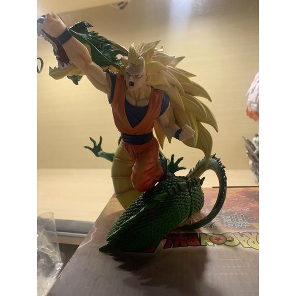 Mô hình songoku + rồng thiên saiyan 3 - Dragon ball 7 viên ngọc rồng