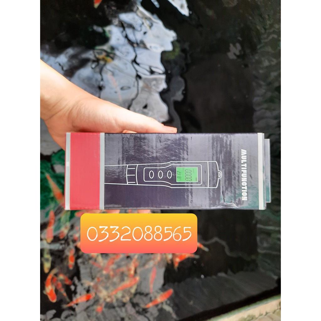 Bút đo 5 chức năng EZ 9909,Máy Kiểm Tra Chất Lượng Nước 5 Trong 1- Máy Đo Độ PH, Độ Mặn, TDS, EC, Có Đèn Nền