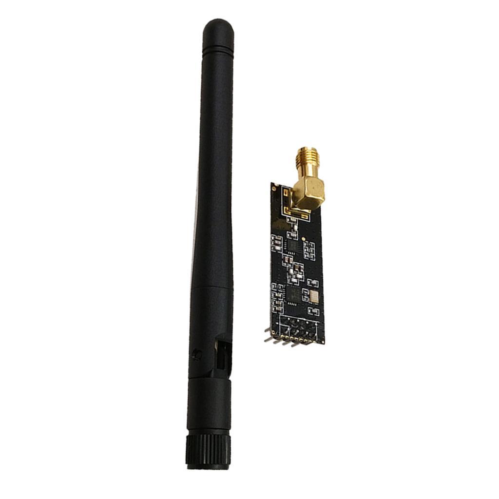 2.4G NRF24L01P+PA+LNA SMA Antenna Wireless Transceiver Long Range Module