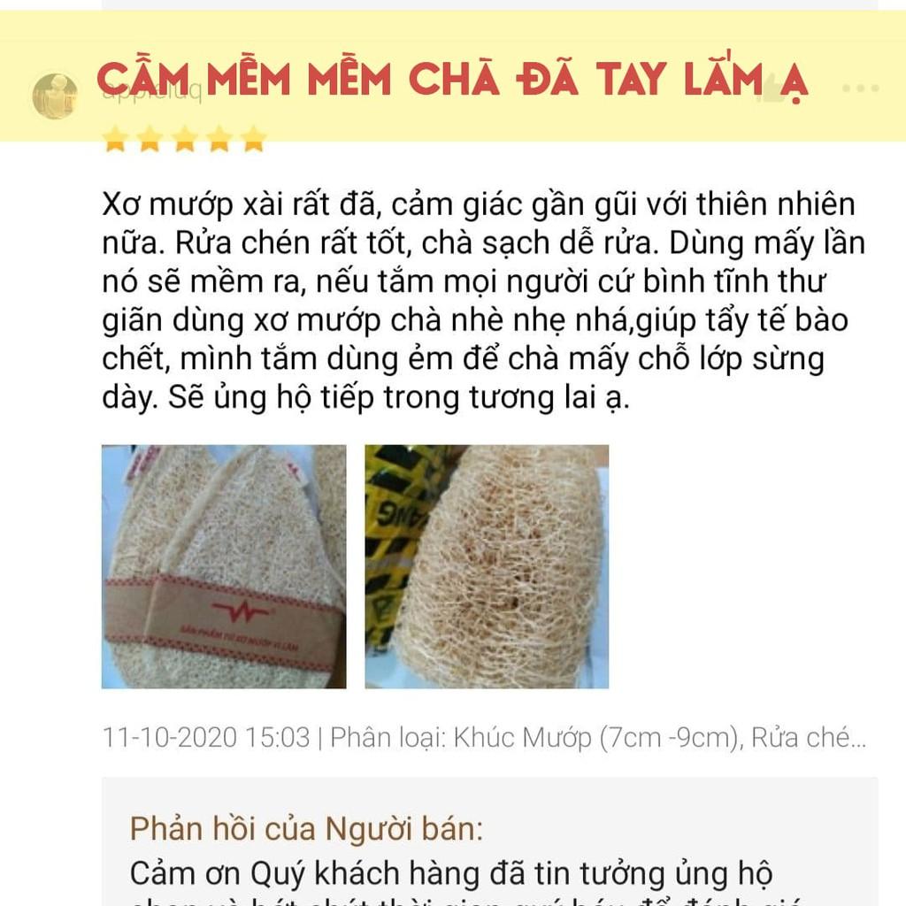 Xơ mướp rửa chén, bát từ thiên nhiên, tạo bọt nhiều Spa Quê Một Cục