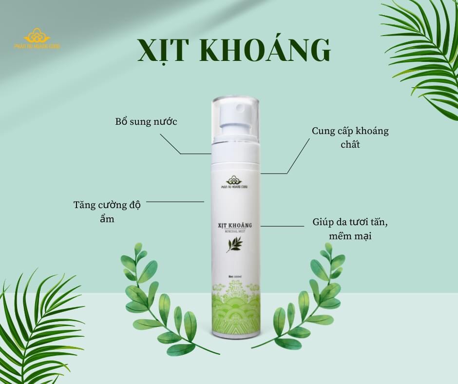 Xịt khoáng Phấn Nụ Hoàng Cung