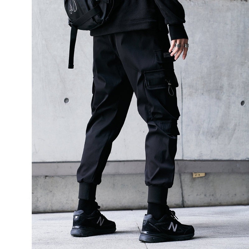 Quần jogger nam túi hộp chất kaki cotton mềm mịn, phong cách đường phố R3