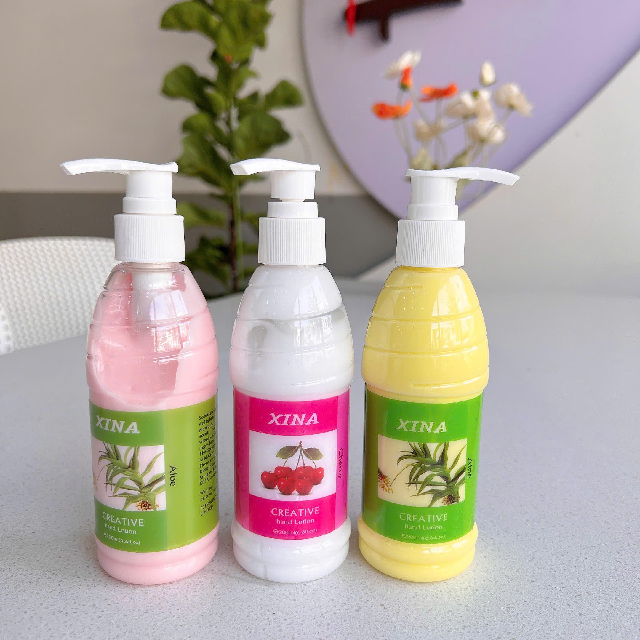 Kem Mềm Da Xina Hương Thơm Dâu Nha Đam Làm Nail, Thẩm Thấu Nhanh, Vòi Bơm Tiện Lợi, Chất Kem Mềm Xốp Màu Ngẫu Nhiên