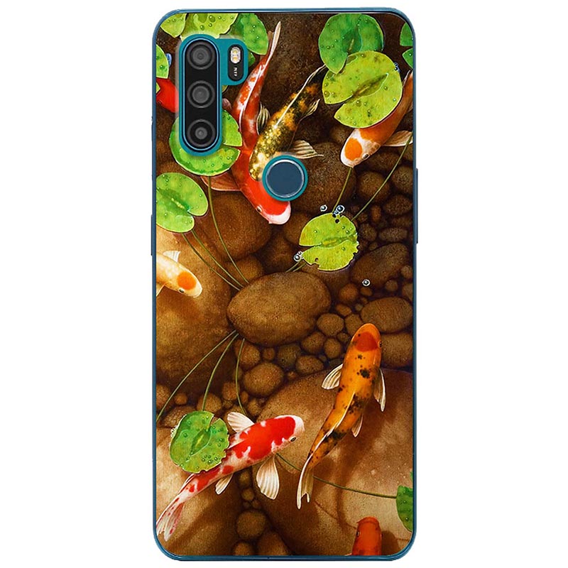 Ốp lưng dành cho Vsmart Active 3 mẫu Cá koi
