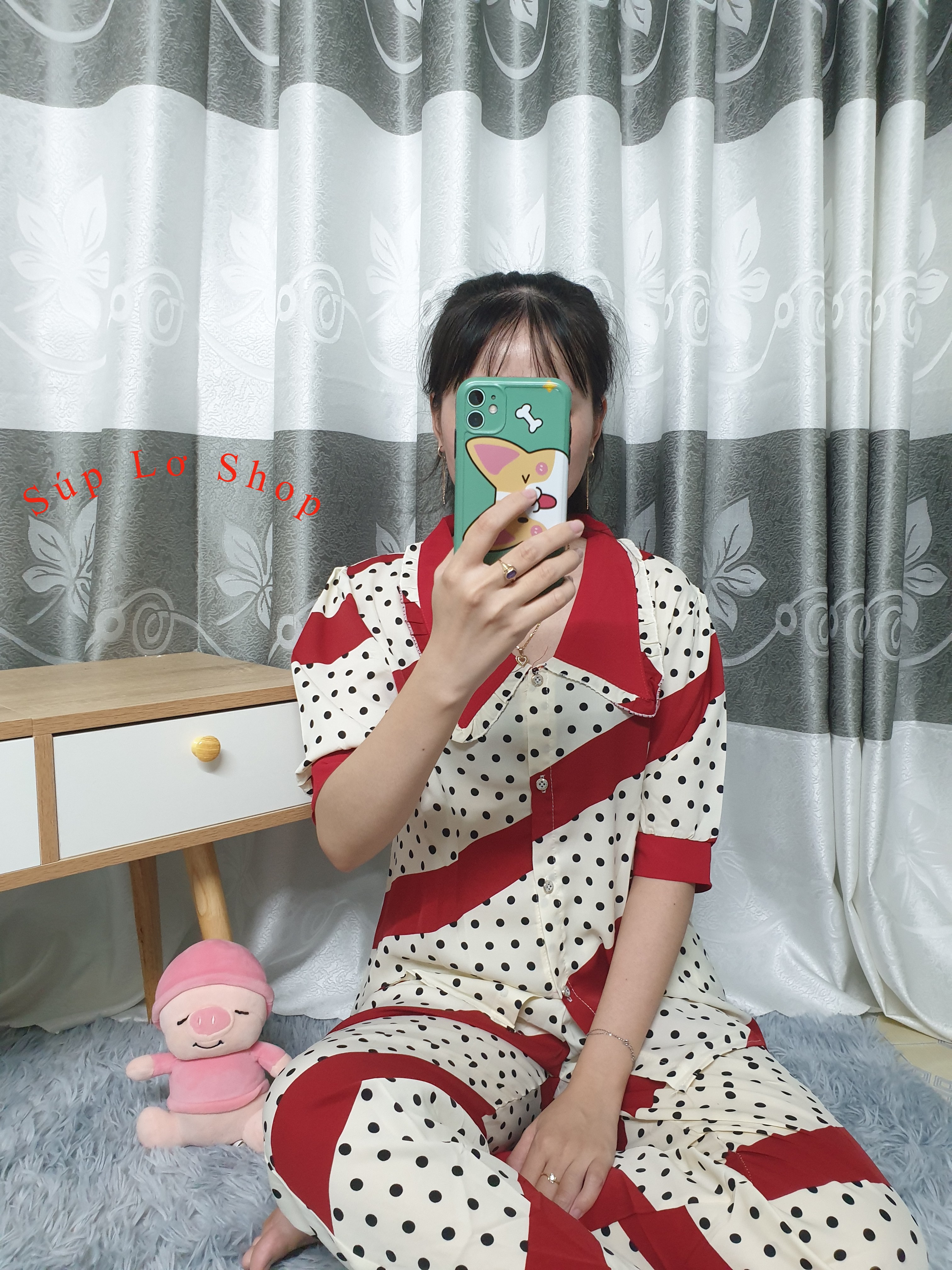 Bộ Đồ Ngủ Nữ Pijama - Vải Lụa Mango Loại 1 Cao Cấp