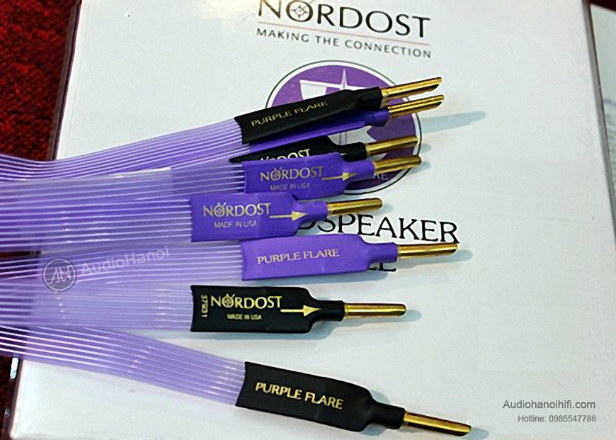 Dây loa Nordost Purple Flare (2m) hàng chính hãng new 100%