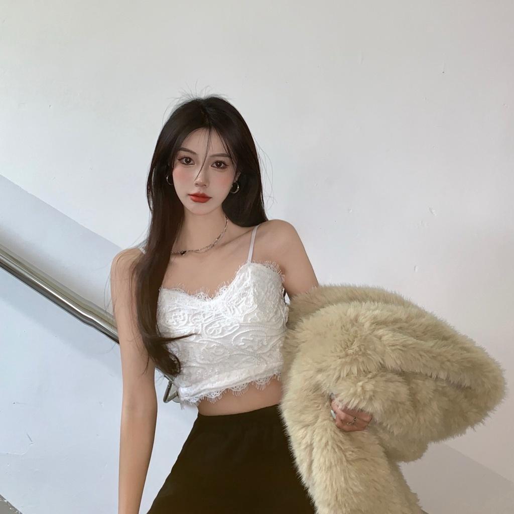 Áo Bra ren Áo Lót Nữ họa tiết hoa gợi cảm tôn vòng một sexy quyến rũ phong cách bralette cổ điển 073