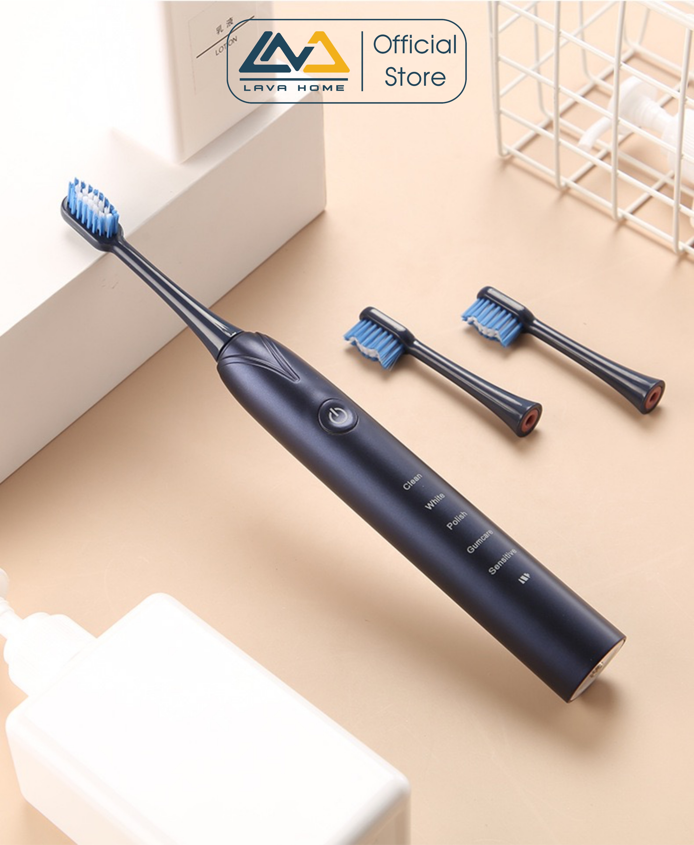 Bàn Chải Đánh Răng Điện - Bàn Chải Điện Lava Home - LAVA.B512