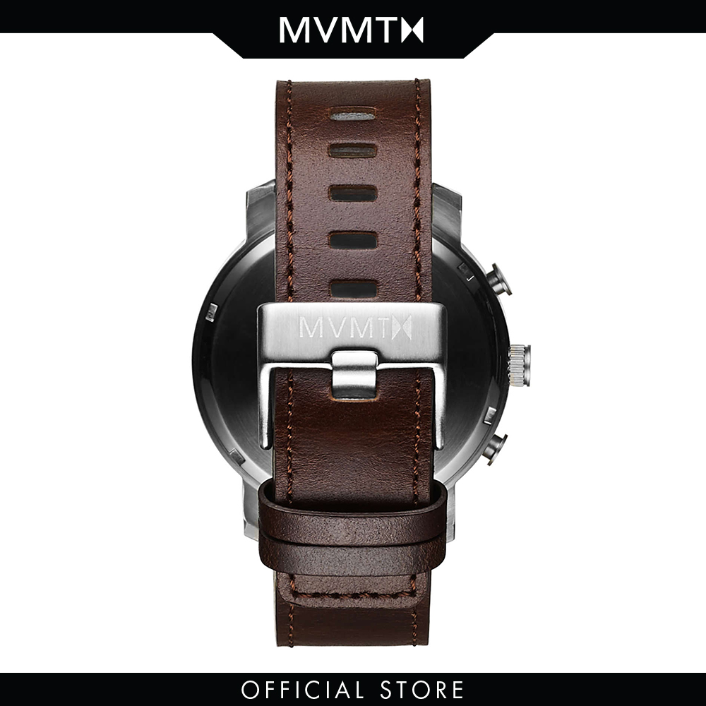 Đồng hồ Nam MVMT dây da 45mm - Chrono D-MC01-SBRL