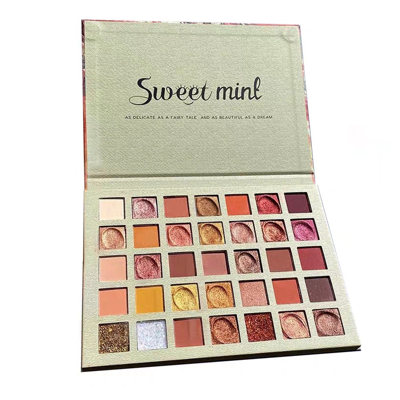 Bảng phấn mắt 35 màu Dazzle Colour World hãng SWEET MINT