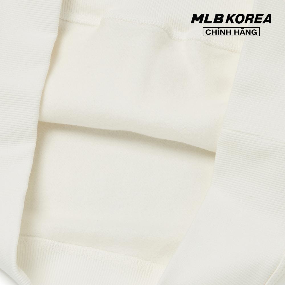 MLB - Áo hoodie tay dài phối mũ Basic Big Logo Brushed Mega Overfit 3AHDB0326-50IVS