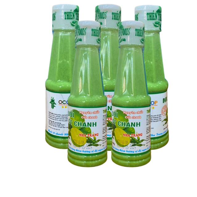 Combo 6 chai Muối ớt Chanh Thiên Thiên Food 250gr đậm vị Đặc Sản Nha Trang