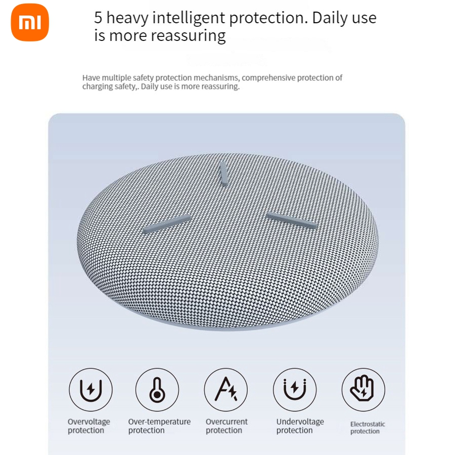 Xiaomi Redmi sạc không dây 30W Max với quạt làm mát mini sạc loại C cho Samsung/Iphone/Xiaomi/Huawei điện thoại-Hàng chính hãng