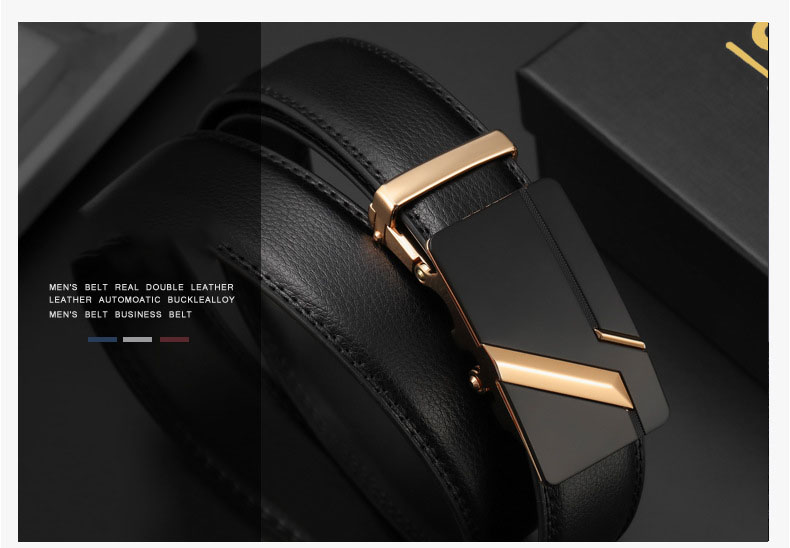 Dây Thắt Lưng Nam Chất Liệu Da Bò Nguyên Miếng DL.02