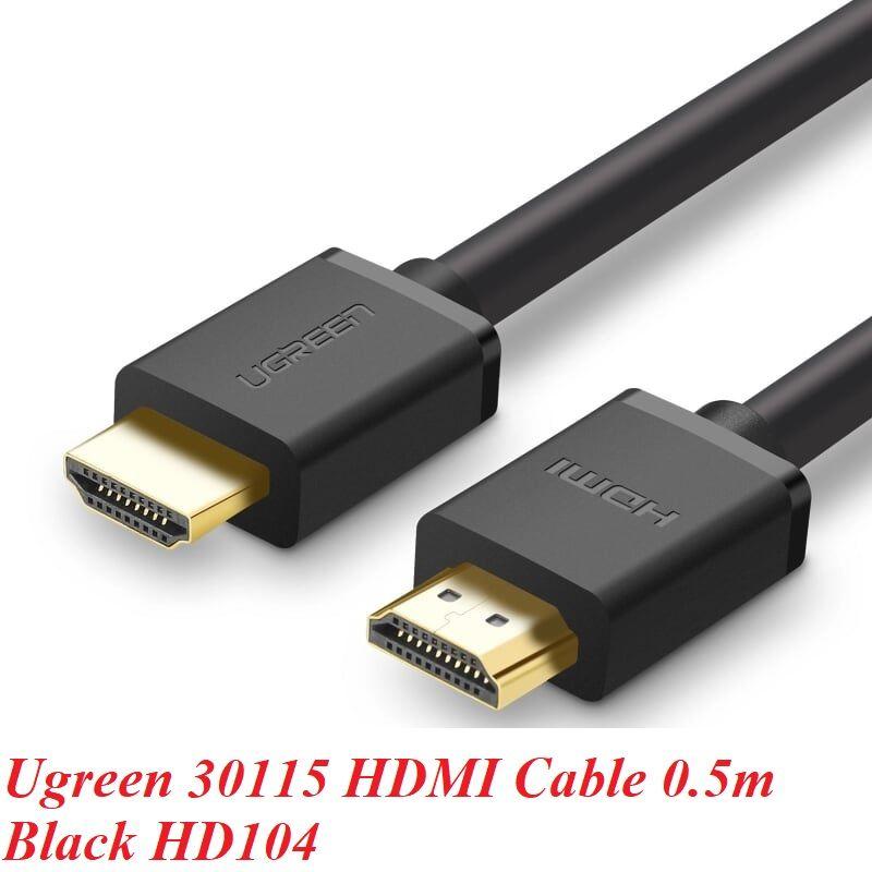 Ugreen UG30115HD104TK 0.5M 2k 4k 60hz 1.4 màu Đen Cáp tín hiệu HDMI - HÀNG CHÍNH HÃNG