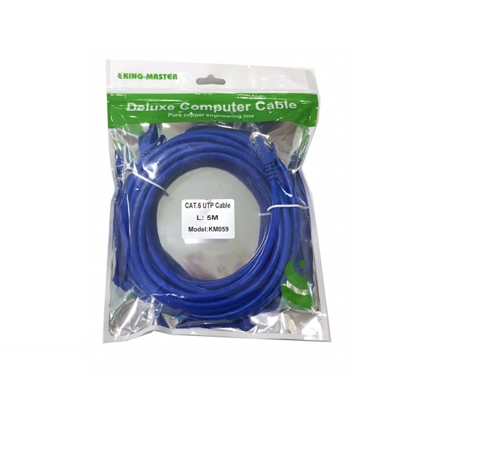 CÁP UTP CAT 6 KM 1MKM055, 1M5 KM056, 5M KM059, 10M KM060,CÁP MẠNG BẤM SẴN 2 ĐẦU, CÁP LAN, CÁP ĐÚC 2 ĐẦU-HÀNG CHÍNH HÃNG