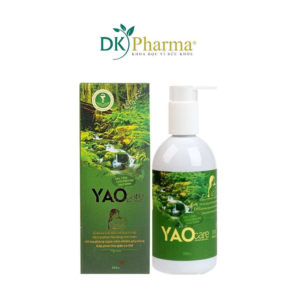 Gel tắm gội thảo dược cho mẹ sau khi sinh DK Pharma Yaocare Mama Gel 250 ml