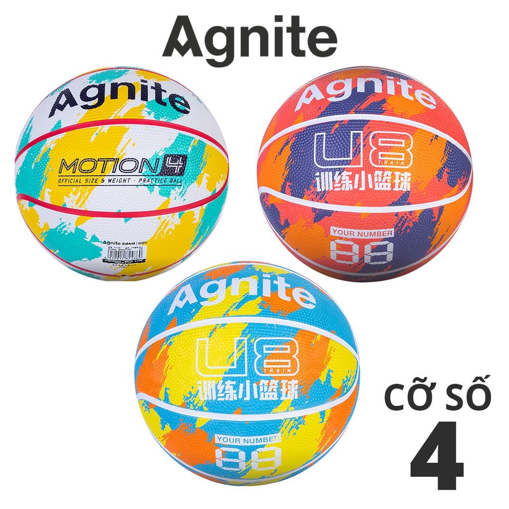 Bóng rổ cao su Agnite cỡ số 4 - F1170