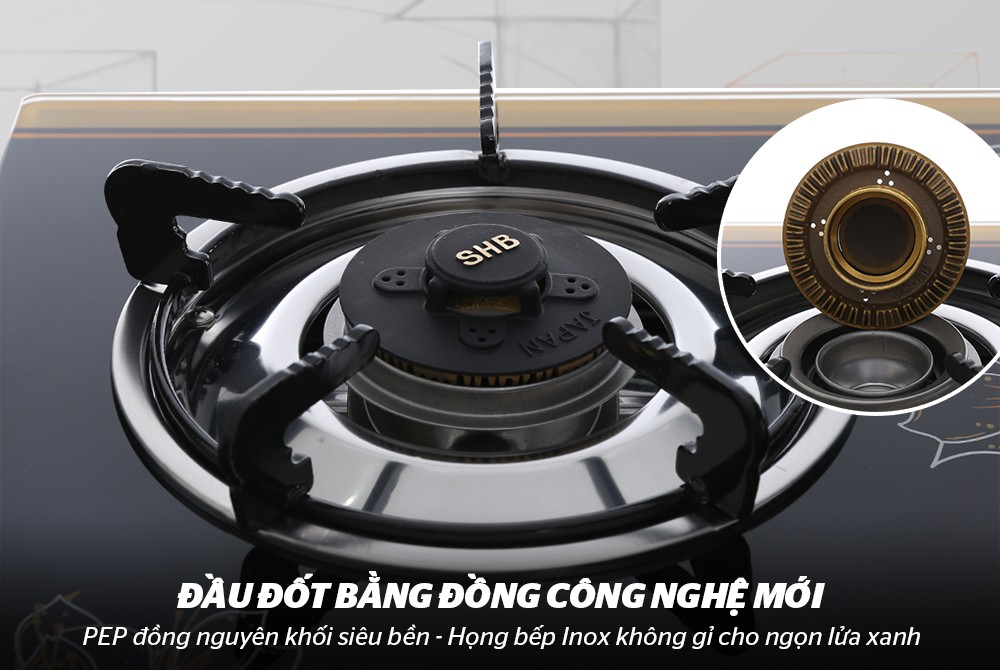 BẾP GAS DƯƠNG KÍNH SUNHOUSE SHB3226 - Hàng Chính Hãng mới 100%