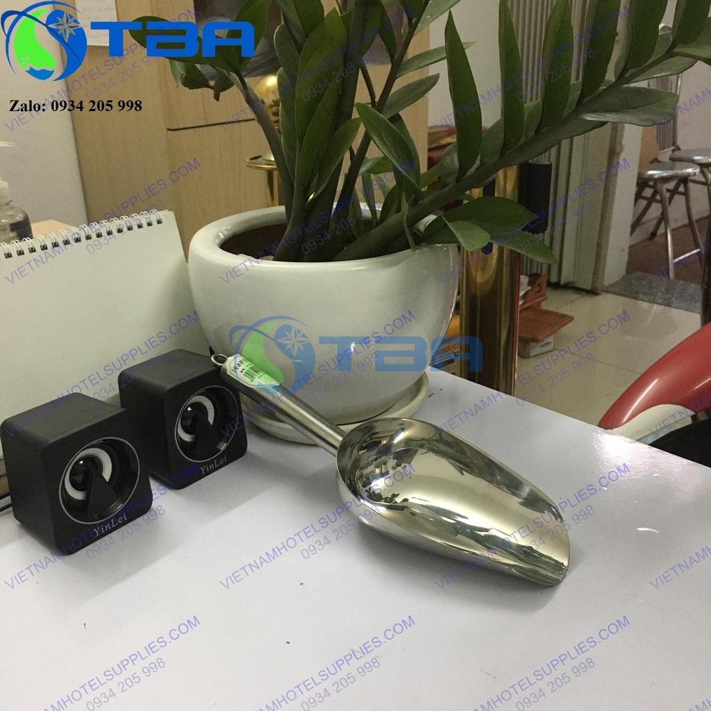Muỗng xúc đá hạt rang inox chất lượng cao