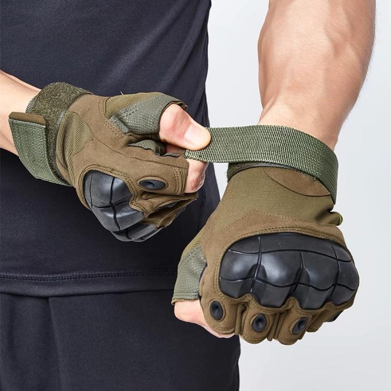 Găng tay xe máy Găng tay xe đạp Găng tay quân sự Găng tay xe đạp Mitten Ski ngoài trời Airsoft Leo núi Găng tay chiến đấu Găng tay Color: Army Green 3 Size: M