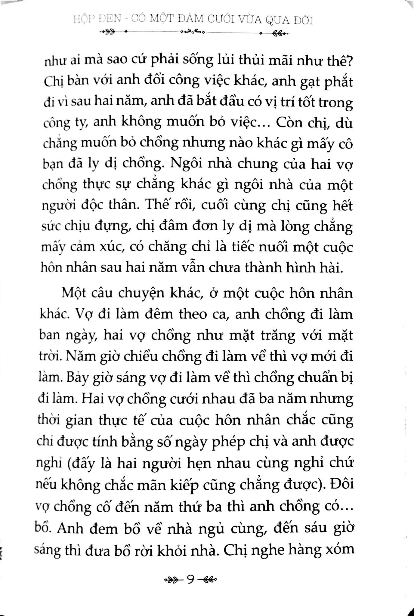 Hộp Đen - Có Một Đám Cưới Vừa Qua Đời