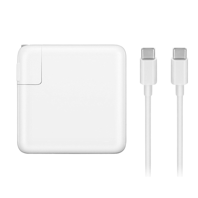 Bộ sản phẩm Sạc nguồn dành cho Apple 61W và Cáp sạc USB-C