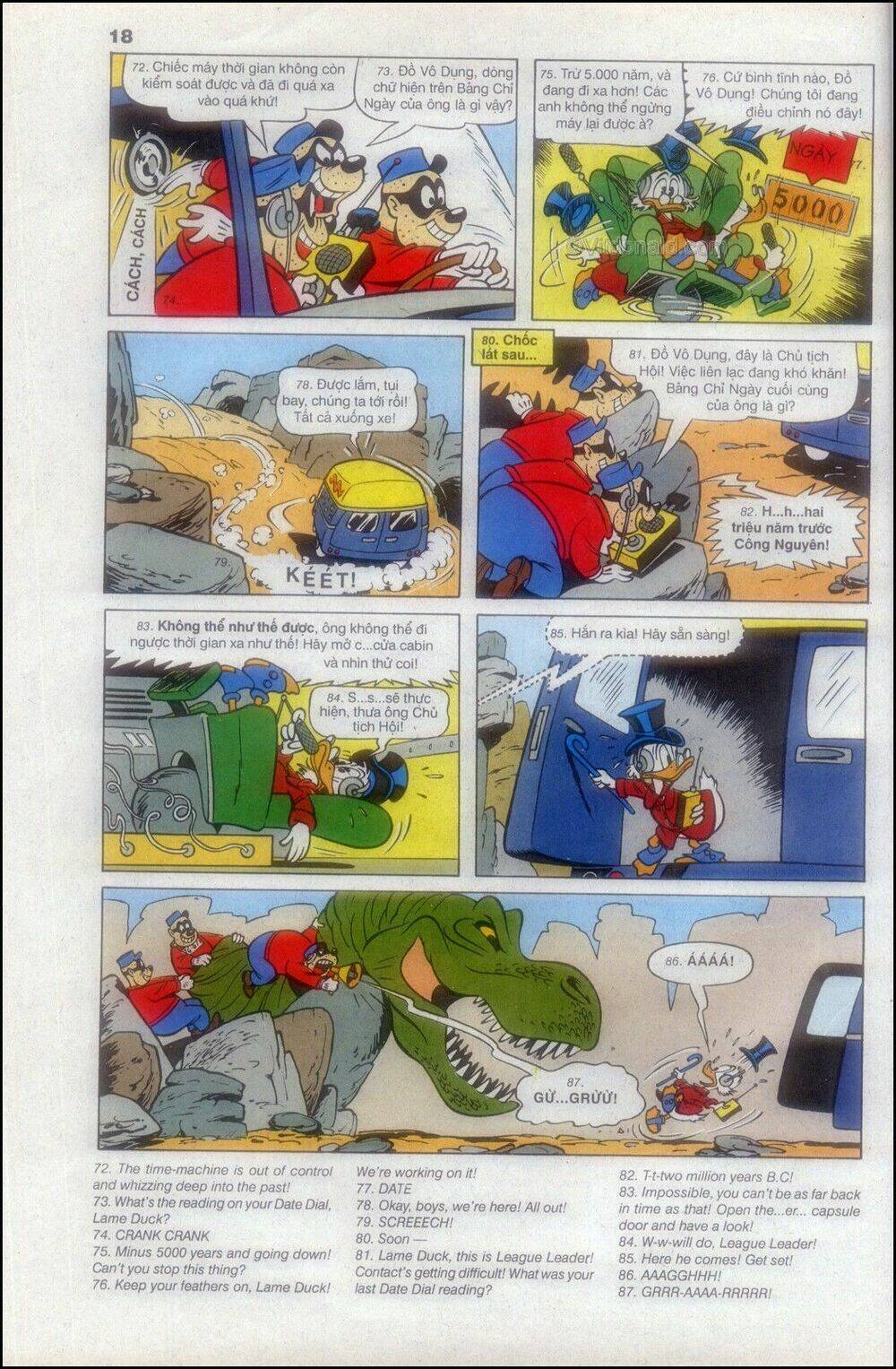 donald và bạn hữu chapter 82 21