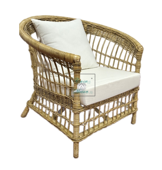 Ghế mây đơn kèm nệm CaSa Mai Son